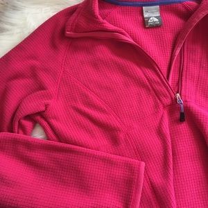 Pink Nike Half Zip Medium